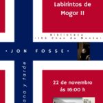 Jon Fosse, premio Nobel de Literatura 2023, primeira proposta do noso Club de Lectura Labirintos de Mogor II
